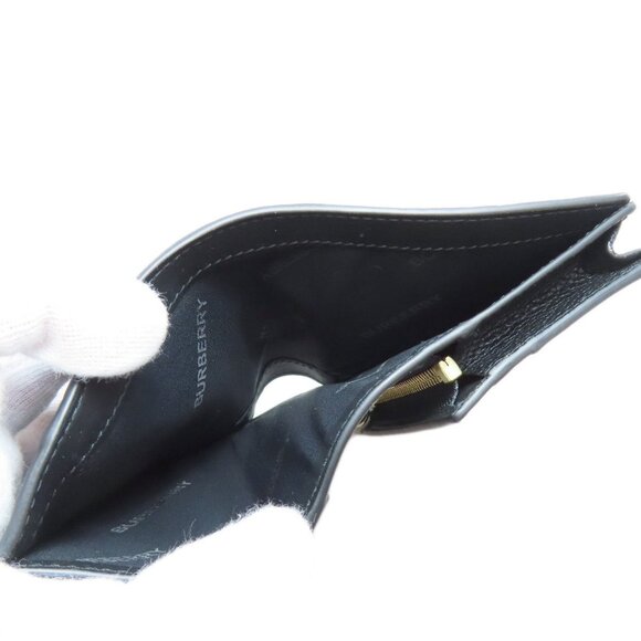 BURBERRY Black Leather Wallet - Picture 5 of 11